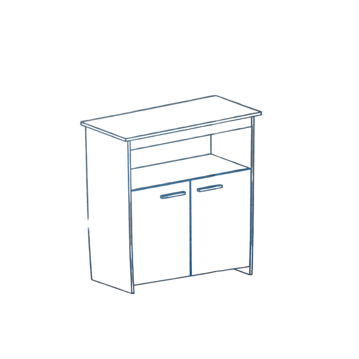 roba changing table Anna, anthracite/Kenteich decor good