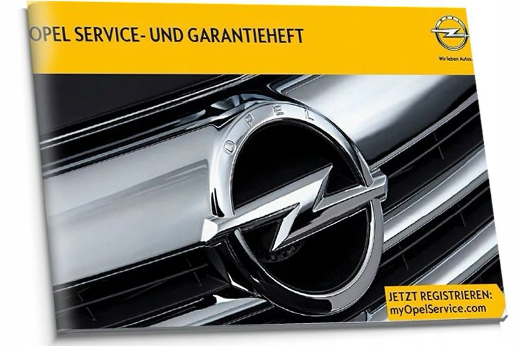 Niemiecka książeczka serwisowa do pojazdów marki Opel, NOWA, oryginalna Niemiecka książeczka serwisowa do pojazdów marki Opel, NOWA, oryginalna