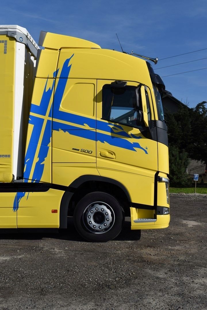 STICKER vehicle lettering VOLVO FH 12 13 16 KREUZ set 2 – Part No. HT-17244