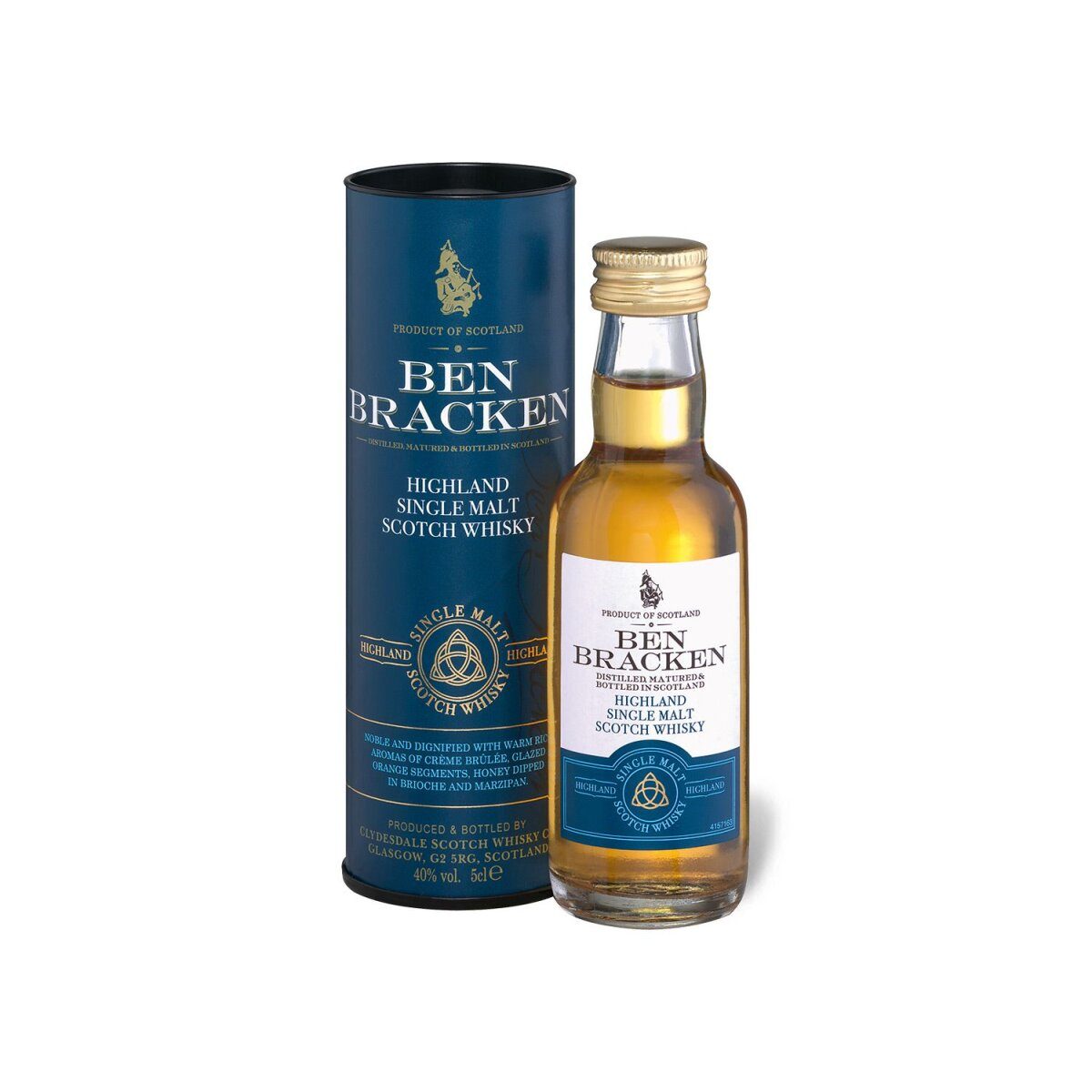 Ben Bracken Single Malt Scotch Whiskey Mini Pack 40% Vol 3 x 0.05 l