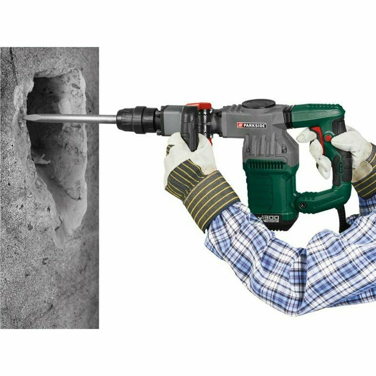Marteau de démolition PARKSIDE PAH 1300 B2 1300 W 15 Joule 3800/min