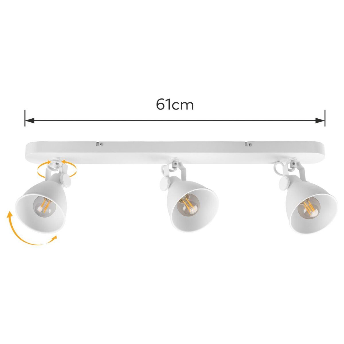 LIVARNO® LED ceiling light (ceiling track light, white)