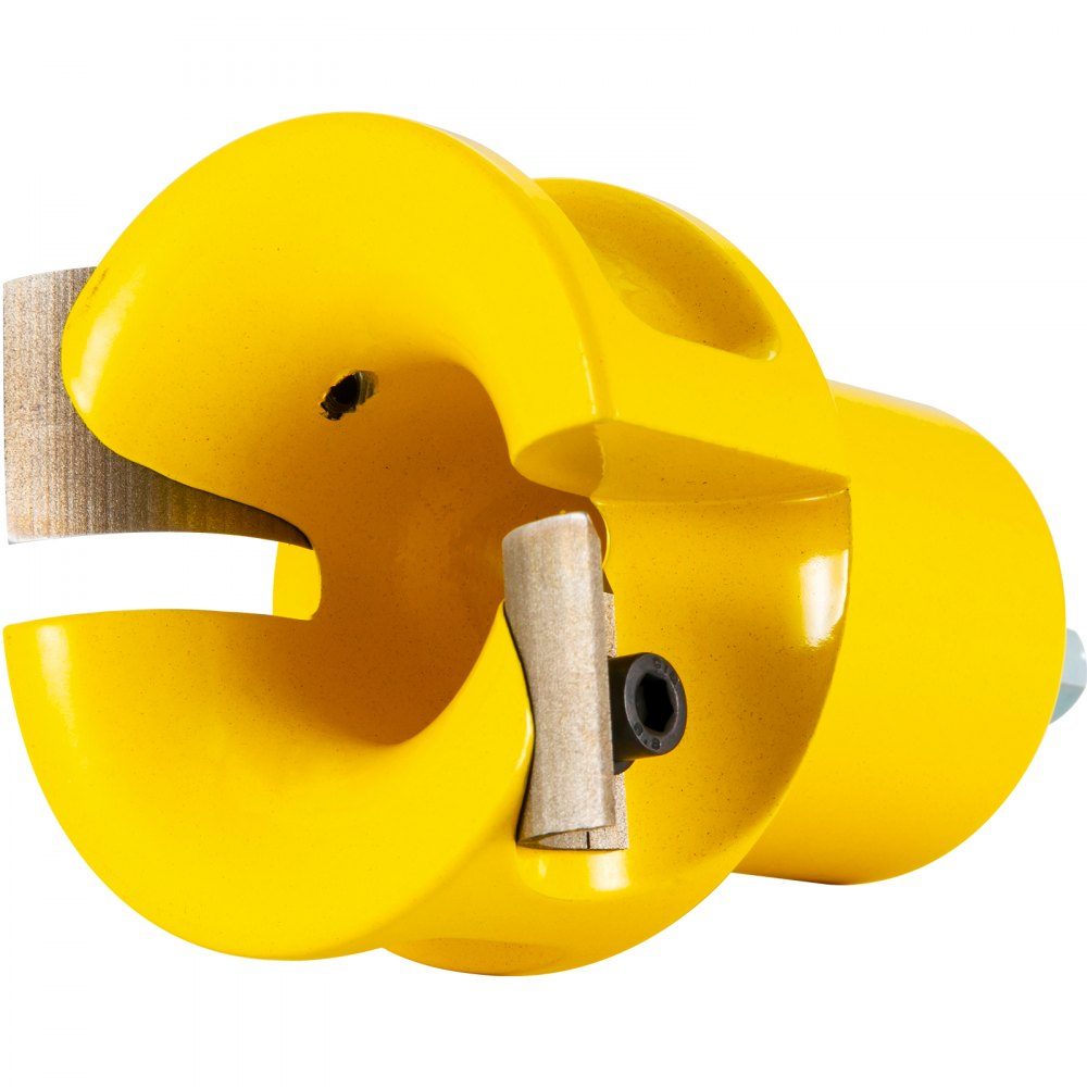 Tenon cutter Forstner drill bit 38 mm, 4 cutting edges Tenon cutter Forstner drill tenon cutter set for beam beds, beam railings, beam fences, beam tables etc. Forstner bit set yellow