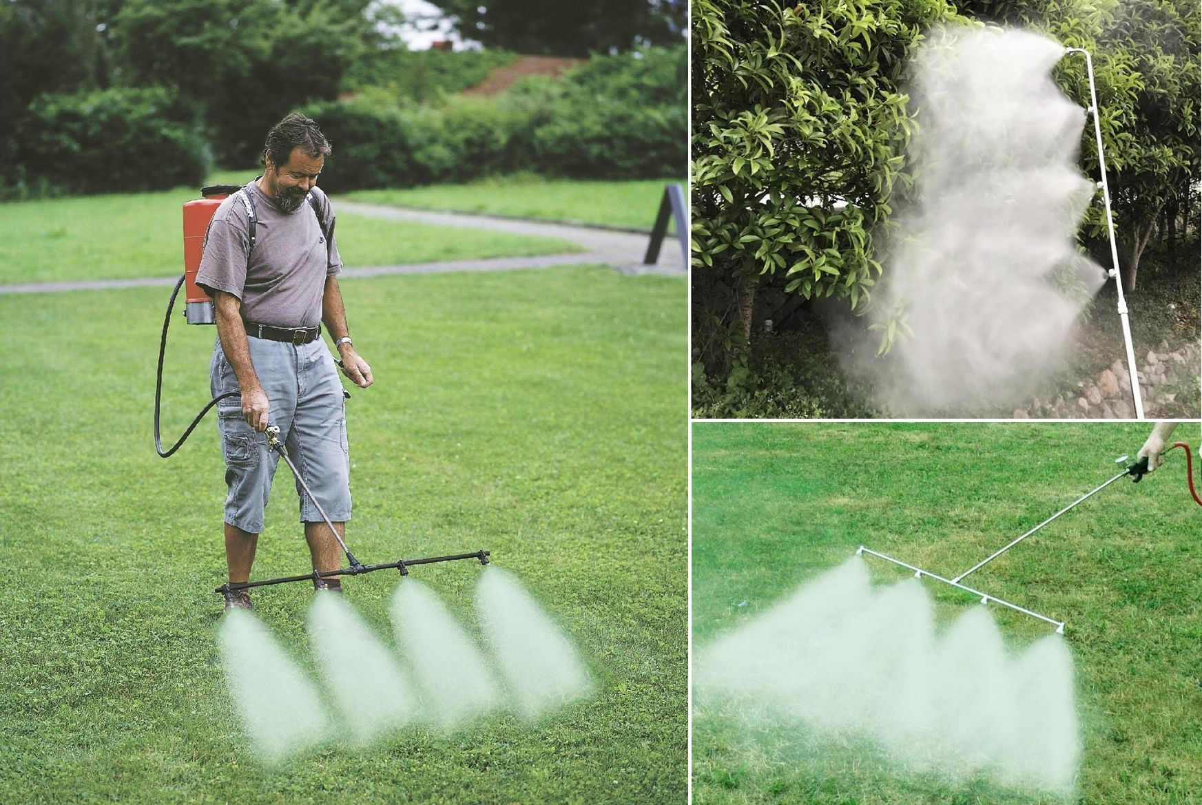 Drucksprüher Rückensprüher Drucksprüher Pumpsprüher Gartensprüher 16l Akku Profi-Set 1,20m
