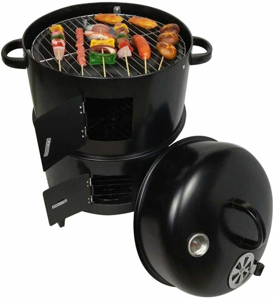 *Bestseller* XXXL Grill Smoker Smoker 3 in 1