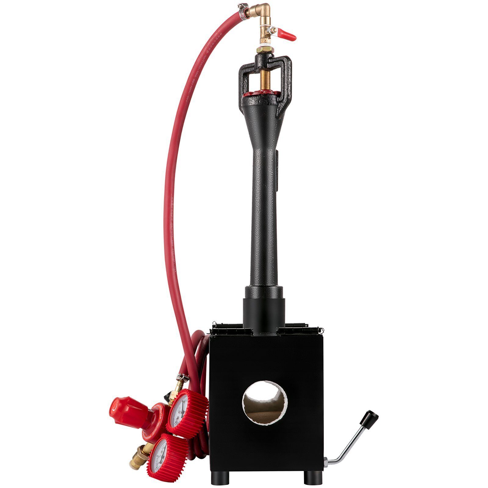 XXL starter set gas forge oven 1300°C two-door burner forge propane gas 3.5L steel