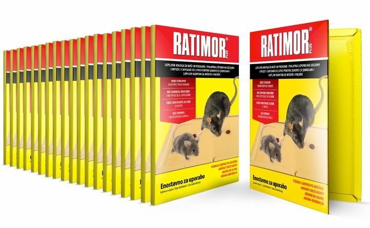 20x Klebefallen für Ratten und Mäuse - RATIMOR