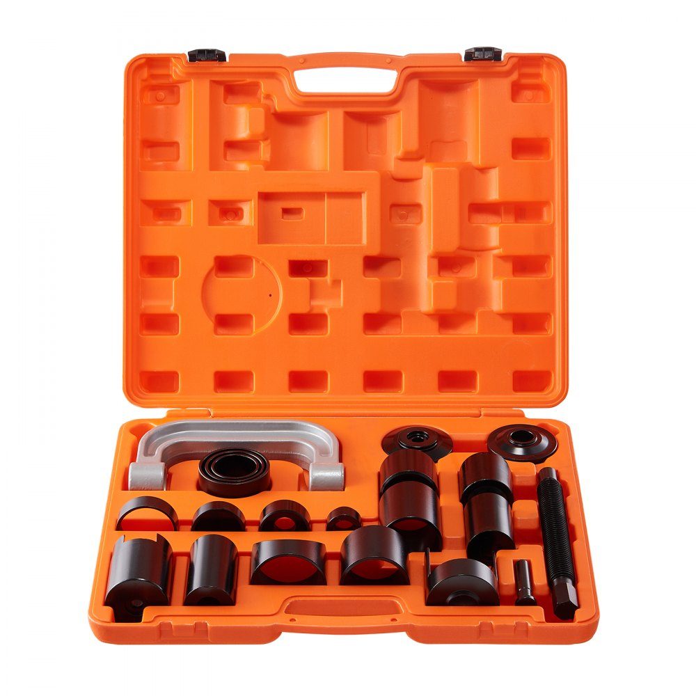 21-teiliges Kugelgelenk-Abzieher-Kugelgelenk-Abzieher-Set, 520 x 430 x 90 mm Universal-Kugelgelenk-Quetschwerkzeug-Set, Karbonstahl-Auto-Werkzeug-Set mit Box-Kugelgelenk-Abzieher