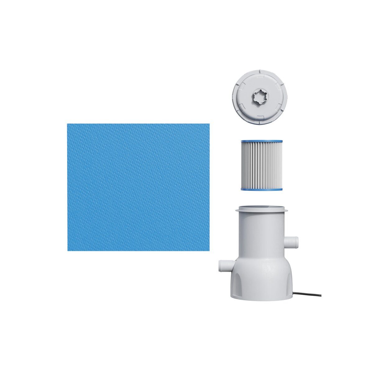 LIVARNO HOME quick-up pool, including filter pump