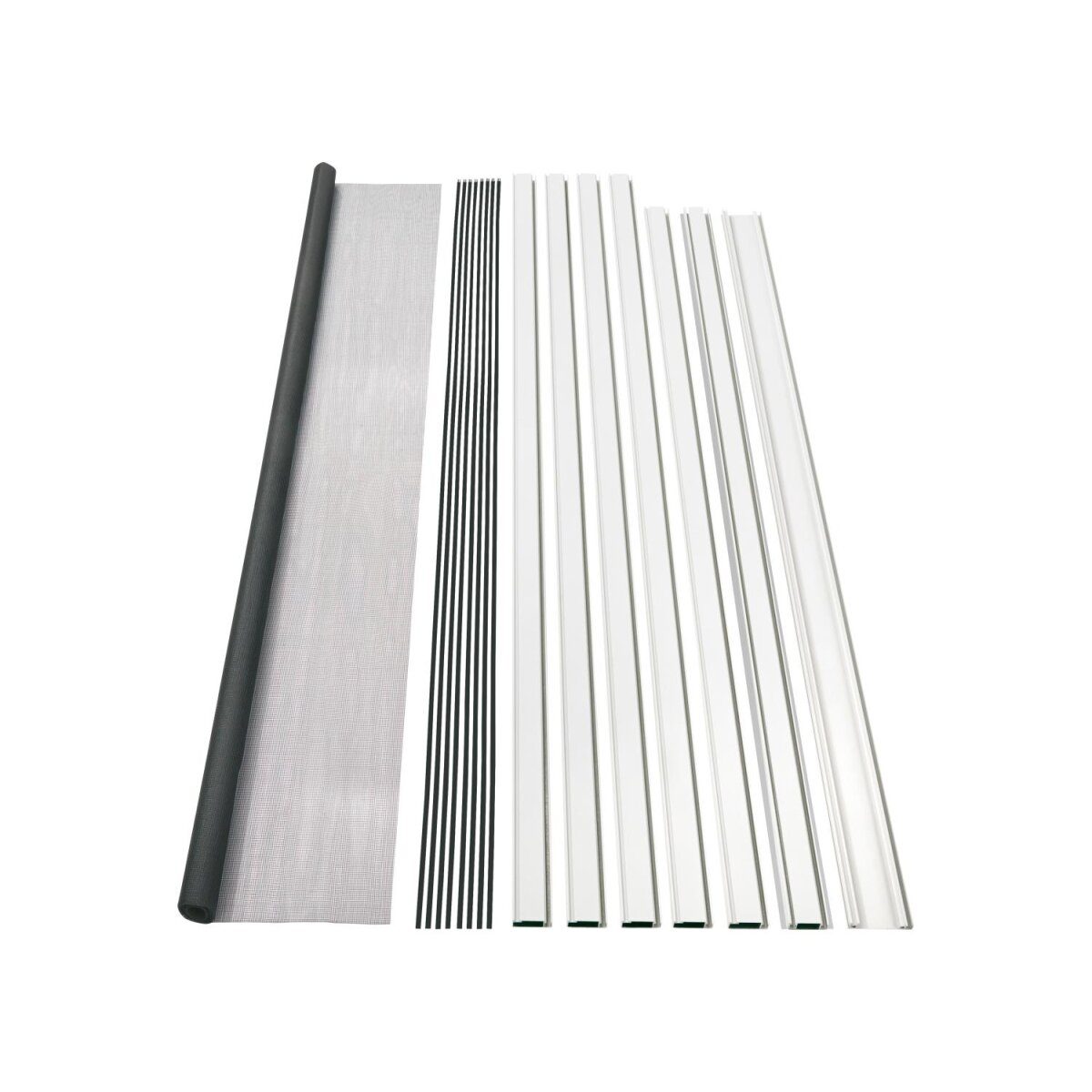 LIVARNO® Aluminium-Insektenschutztür (weiß)