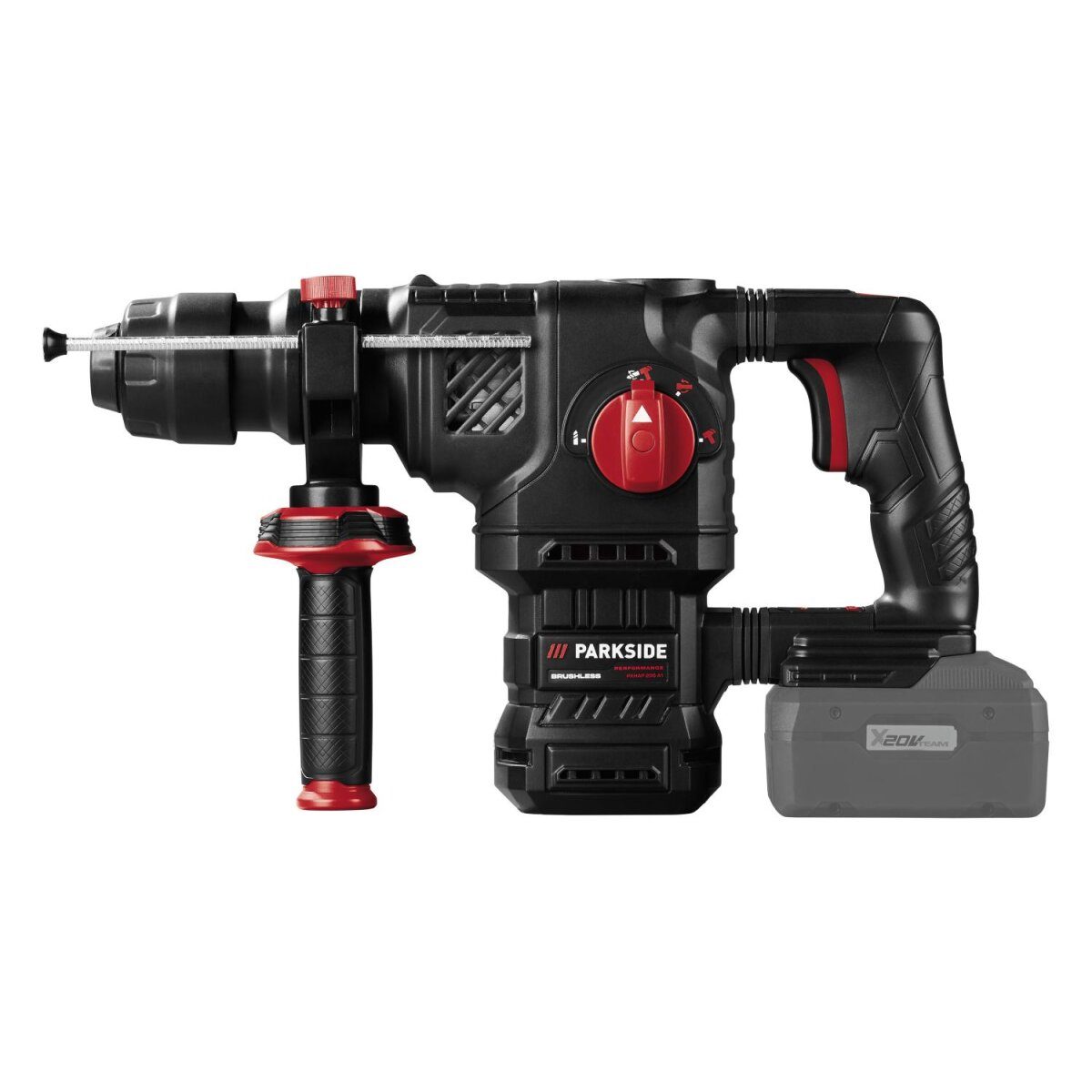 PARKSIDE PERFORMANCE® 20 V accucombihamer »PKHAP 2058 A1«, zonder accu en lader