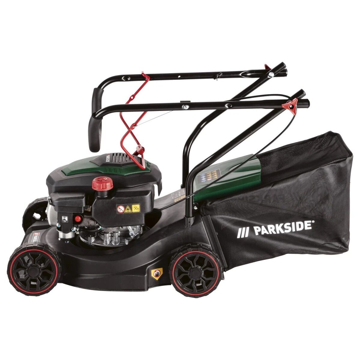 PARKSIDE® Benzin-Rasenmäher »PBRM 39 C2«, 35 l Fangbox
