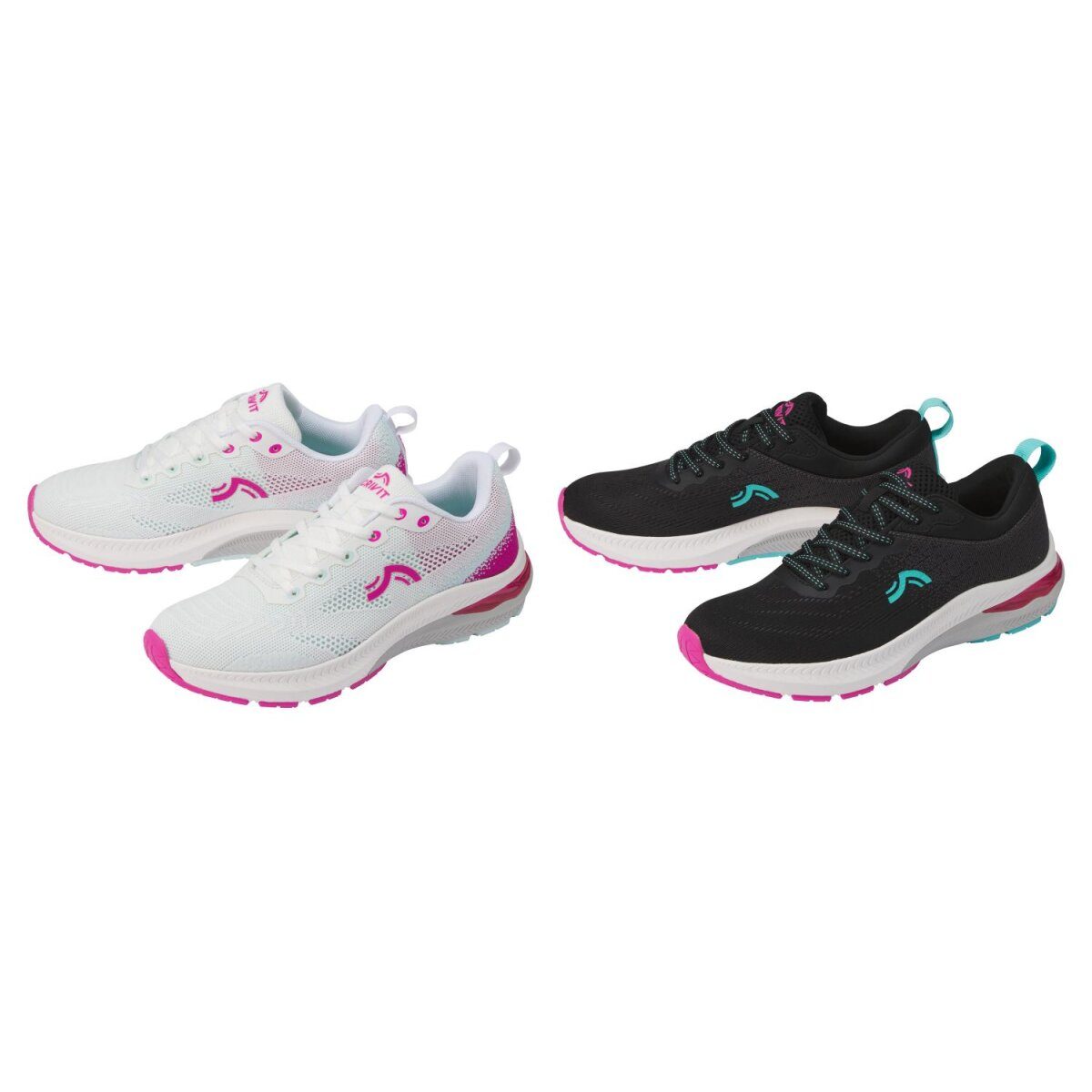 Chaussures de course pour femmes CRIVIT, avec semelle intercalaire amortissante en EVA