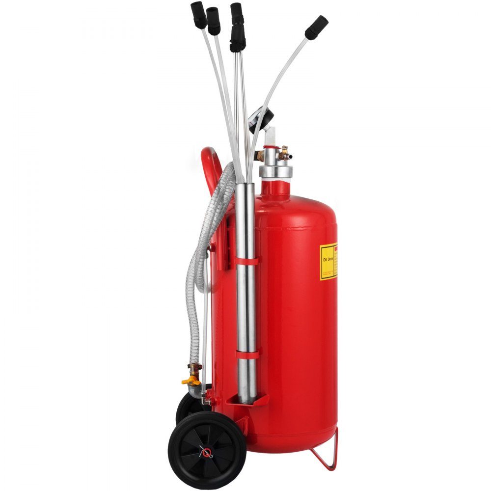 22,7 liter olie-extractor 8-10 bar pneumatische olie-extractor pneumatische 12,5 kg olie-extractor olieverversing