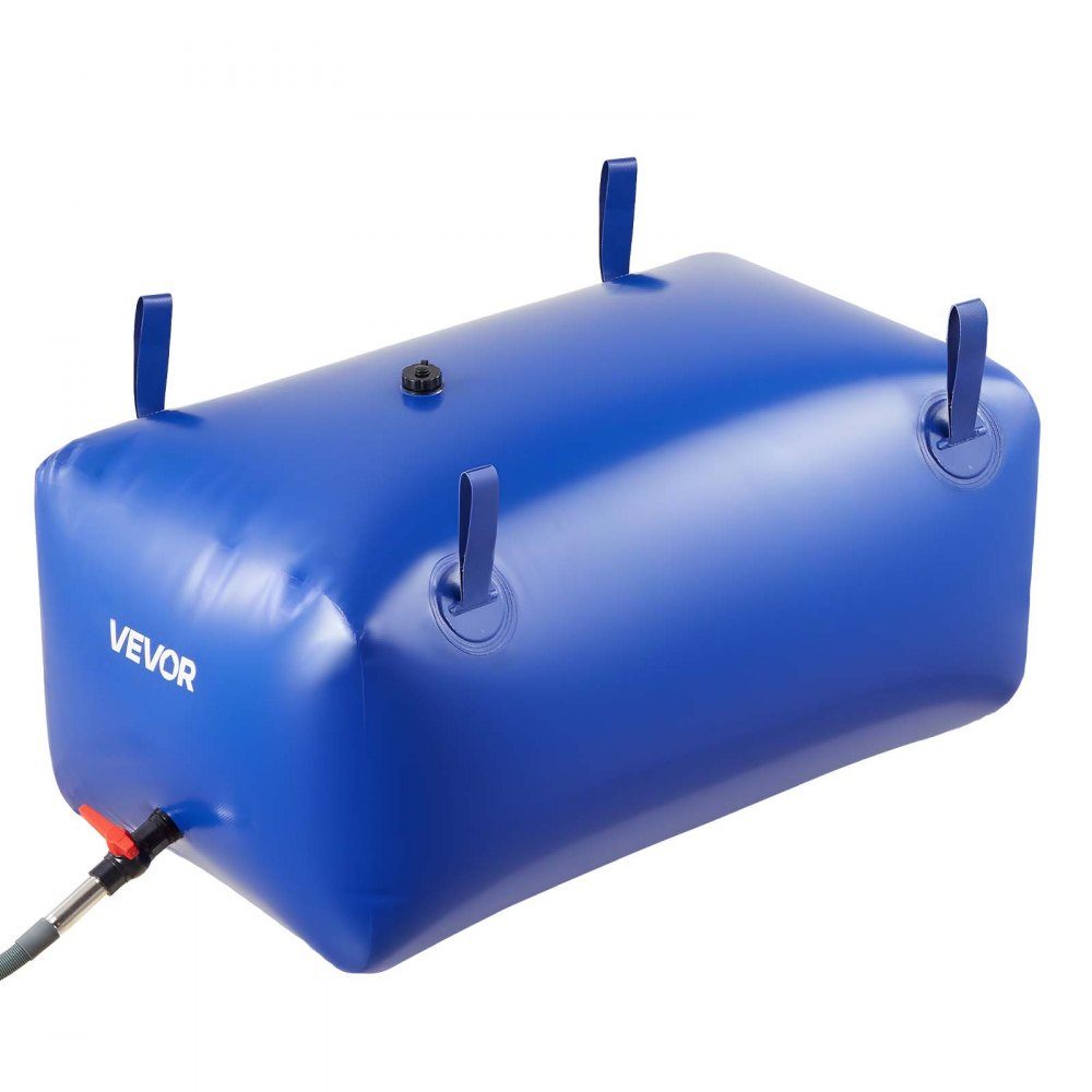 Vessie de stockage d'eau, sac d'eau souple en PVC de 240 L, récipient de stockage d'eau, réservoir d'eau de camping-car étanche et résistant à l'usure pour l'irrigation extérieure, le camping