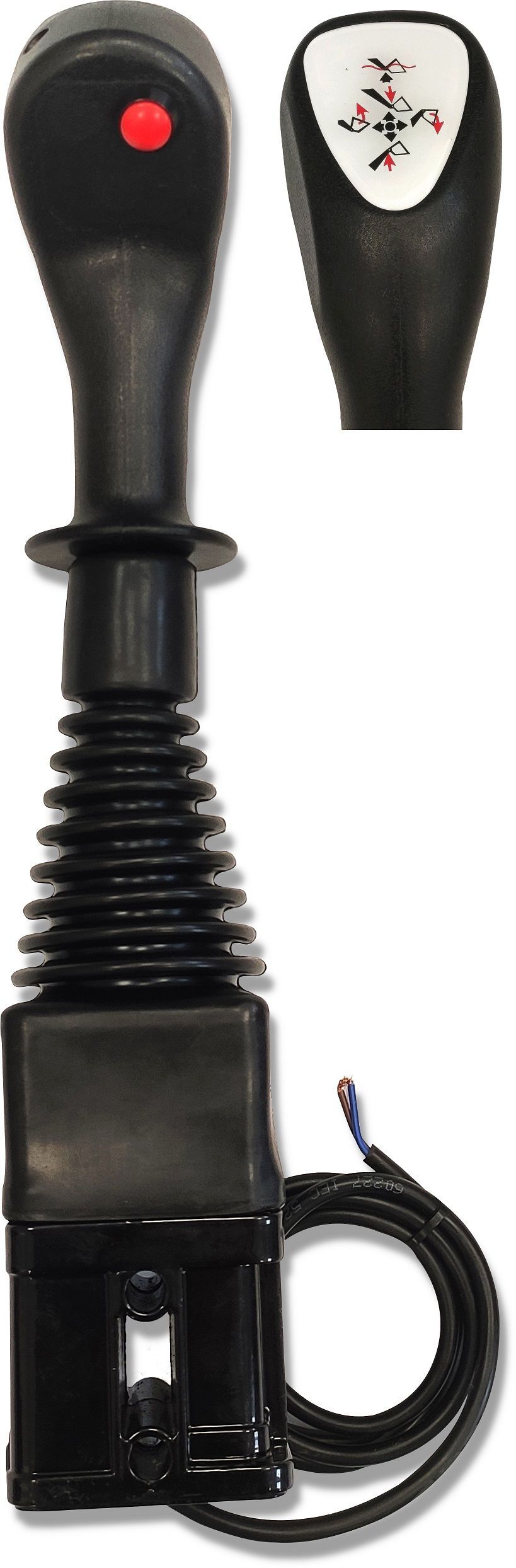JOYSTICK PIŁKOWY Joystick DO KOPARKI TURA z 1 pokrętłem