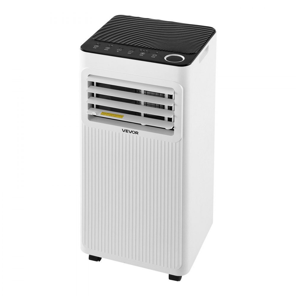 Mobile Air Conditioner 7000 BTU 2.05KW with Exhaust Hose, 3-in-1 Mobile Air Conditioner with Cooling, Ventilation, Dehumidification, Portable Air Conditioner with LED Display, Remote Control, 24 Hour Indoor Timer