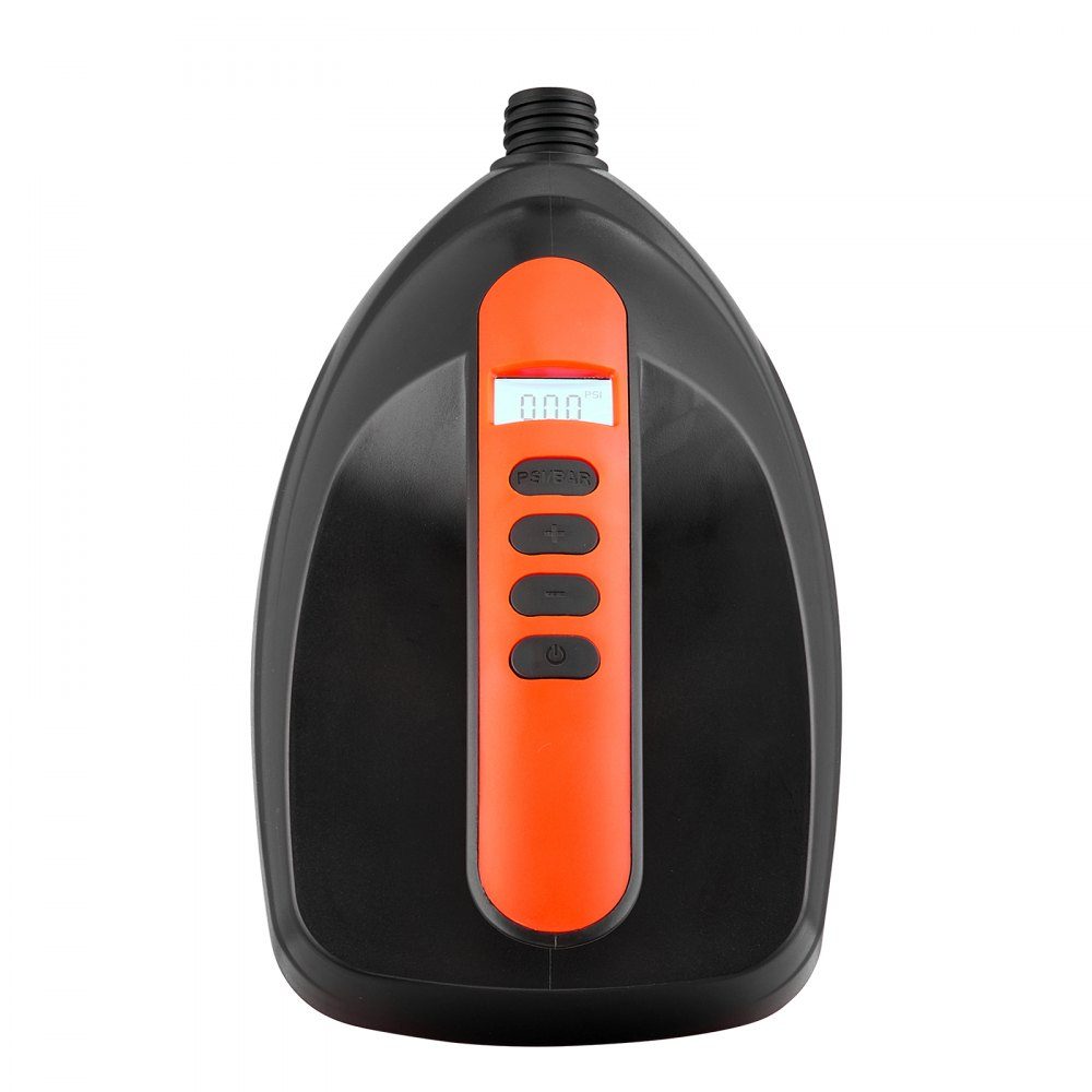 Pompka do paddleboardu (20 PSI), elektryczna pompa powietrza SUP z prędkością napełniania 70 l/min, automatyczne wyłączanie i 12-V-Gleichstromanschluss, inflacja idealna do nadmuchiwanych namiotów do paddleboardu