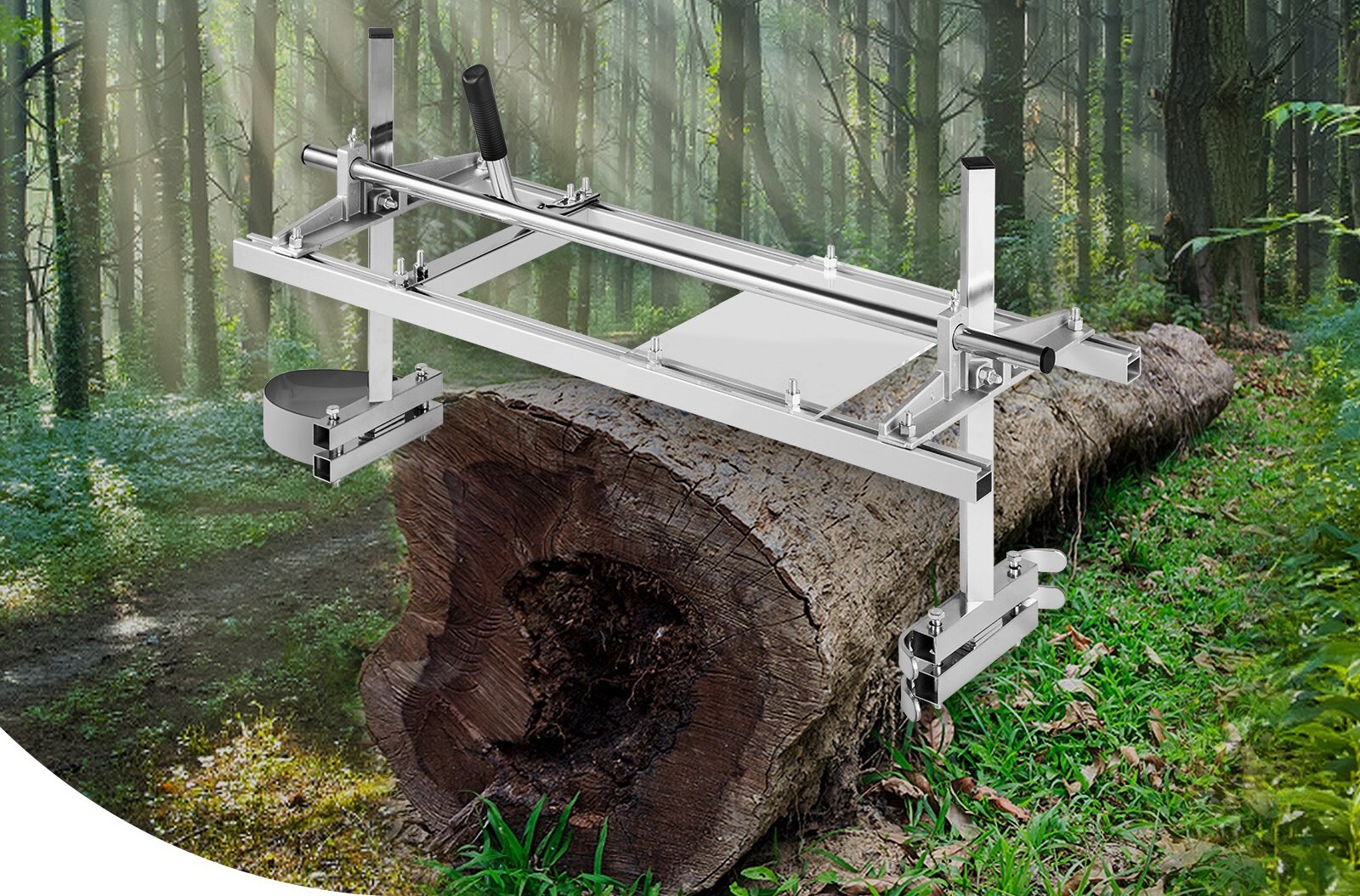 Profi Mobiles Sägewerk Motorsäge Kettensäge 14-36 Zoll für Kettensäge Schnittdicke 5-33 cm Holz Motorsäge Stahl und Aluminium Sägehilfe Stablänge 36-91 cm Einstellbar Profi Mobiles Sägewerk Motorsäge Kettensäge 14-36 Zoll für Kettensäge Schnittdicke 5-33 cm Holz Motorsäge Stahl und Aluminium Sägehilfe Stablänge 36-91 cm Einstellbar