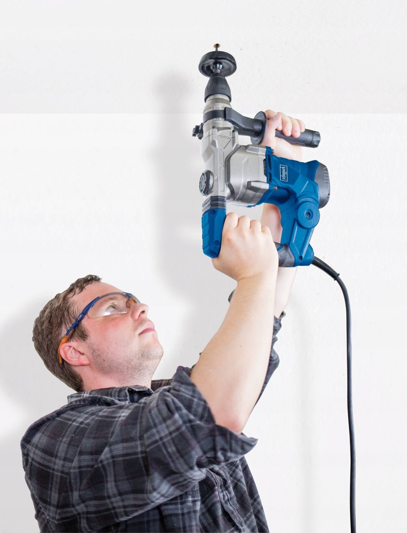 Scheppach DH1300 SDS-Plus rotary hammer impact hammer 1250W 5J
