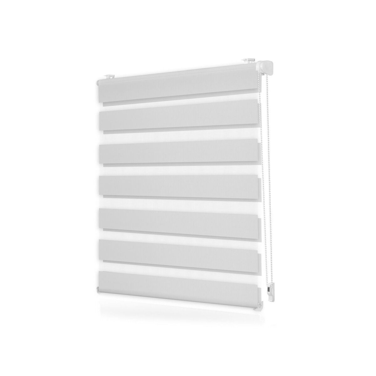 Lichtblick Duo roller blind Klemmfix, no drilling required, from 45x150 cm (white, 50x150 cm)