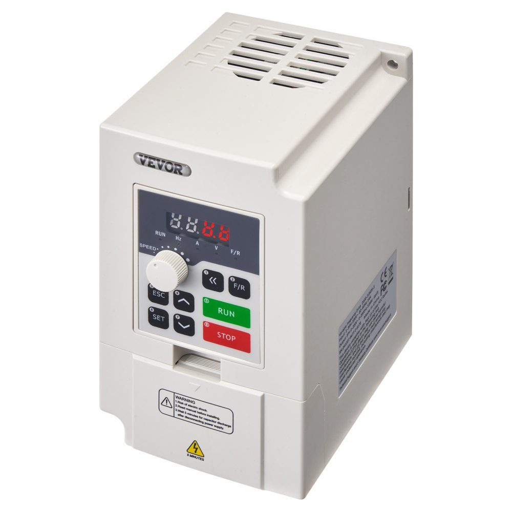 Convertisseur de fréquence VFD 4 HP 3 kW, 14 A, entrée 1/3 phase AC 220 V vers sortie triphasée AC 0-220 V, convertisseur de fréquence entrée 50/60 Hz, sortie 0-2000 Hz VFD pour contrôle de vitesse du moteur de broche