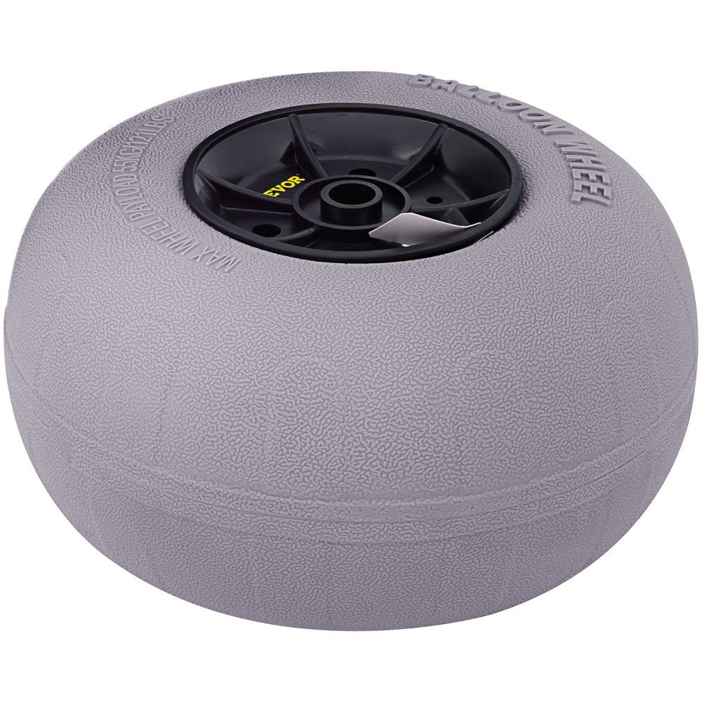 Pneus de Roues de Ballon de 13", Roues de Plage en TPU Pneus de Sable de Ballon de Remplacement 55 kg Capacité de Charge 2-3 PSI Basse Pression pour Chariot de Kayak Chariot de Canoë Chariot de Plage Chariot de Jardin Chariot de Pêche - Paquet de 2