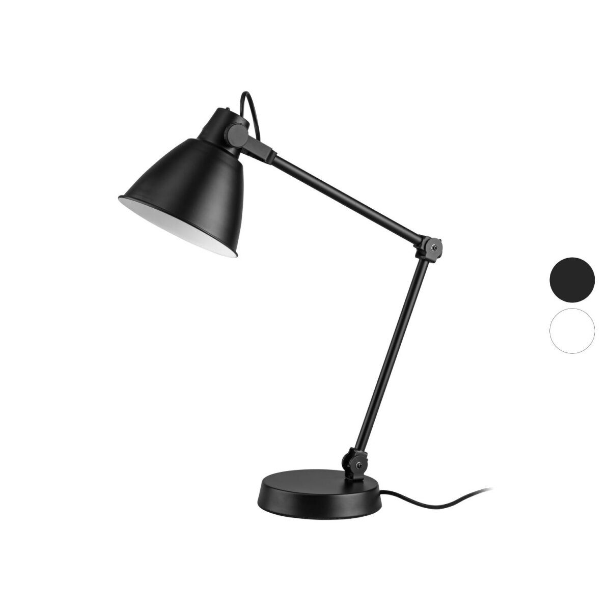 LIVARNO home LED-Tischleuchte, mit neigbarem Federgelenk-Arm