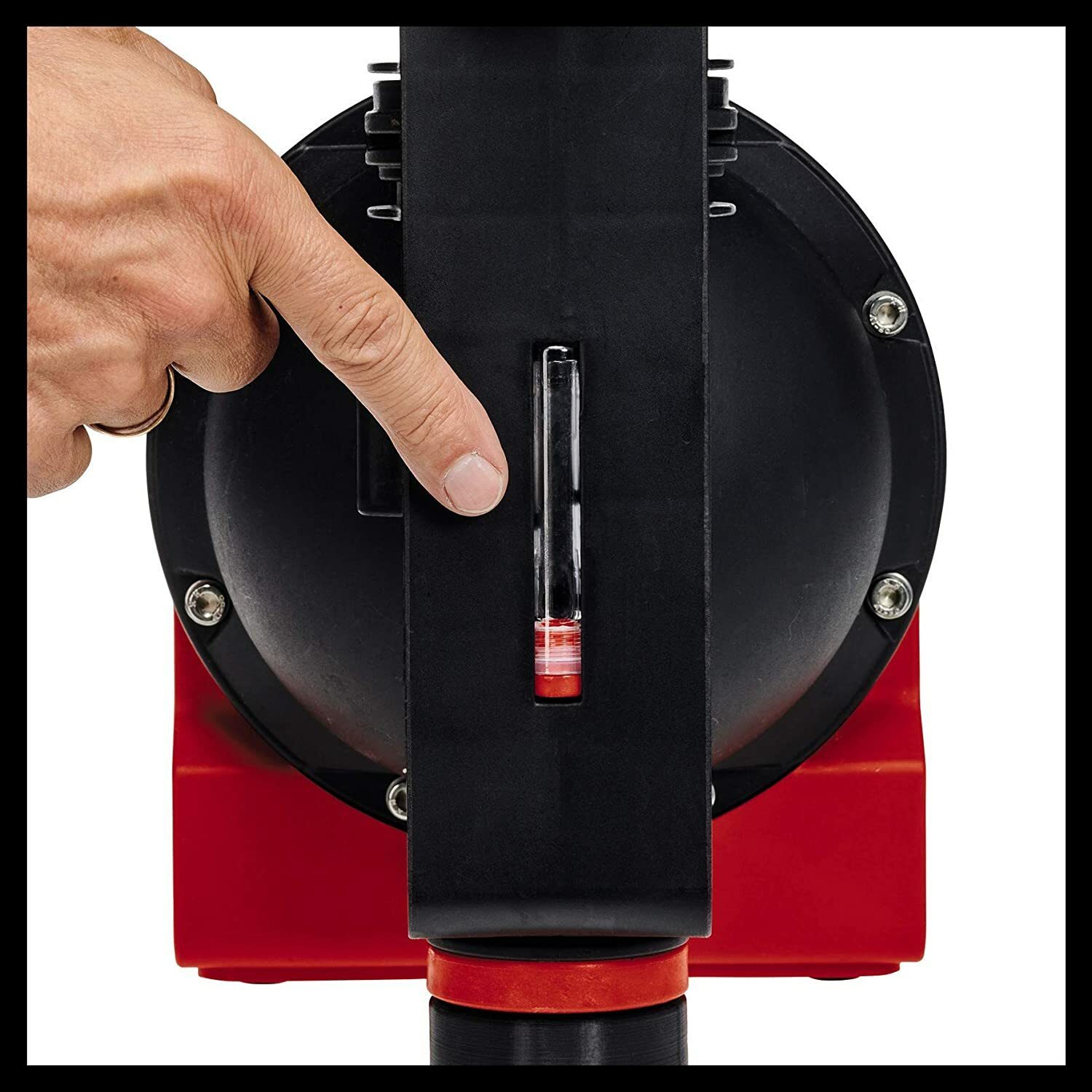 Einhell tuinpomp GE-GP 1145 ECO (1.100 W, 4.500 l/u max. opbrengst, watervul-/vervuilings-/zuigindicator, thermische/vorstbeveiliging, watervulschroef, voorfilter met terugslagklep, incl. adapter)