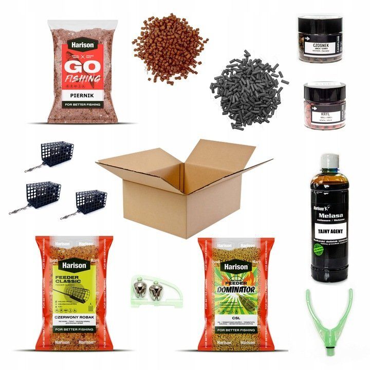 Kompletny zestaw startowy Fishing Fishing Angler Mystery Box o wartości ponad 39 €