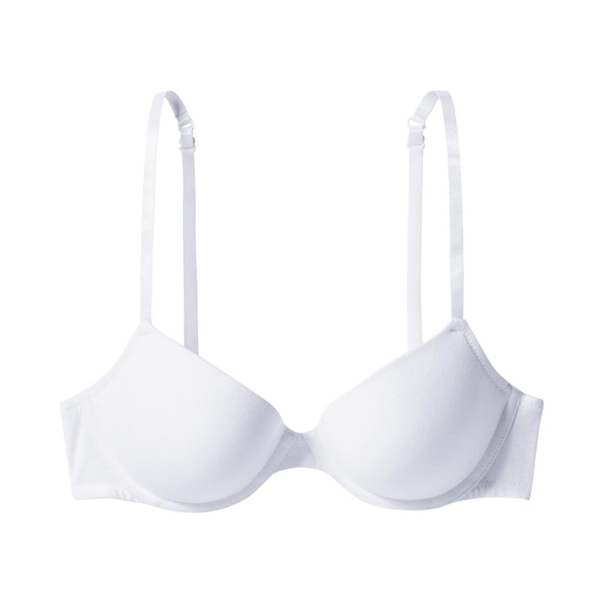 esmara® set van 2 dames beugelbeha's, 85C, zwart/wit