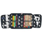 Etui met accessoires Klein wit katje