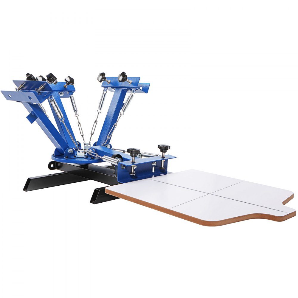 Screen Printing Press T-Shirt Screen Printing Machine 1 Colors + 1 Station, T-Shirt Press, Transfer Press for DIY, Printer for Textile Printing, Clothing, Pillowcases, Luggage, etc