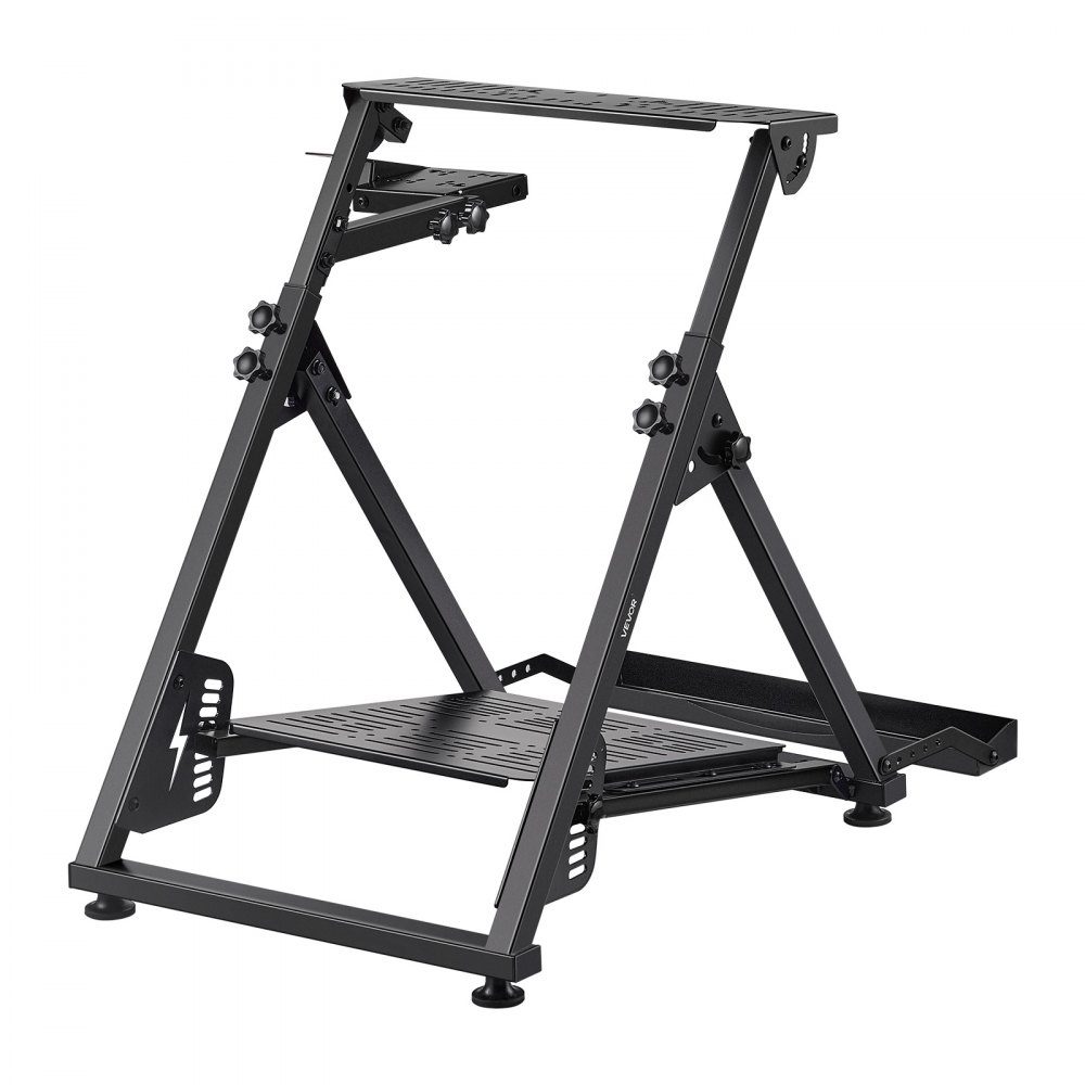 Stuurstandaard, verstelbare en opvouwbare simulatorstandaard voor Logitech G923 G920 G29 G27, Thrustmaster T300RS TX F458 T500RS T3PA-PRO (F1/GT) gamingcockpit, pedaalsimulator niet inbegrepen