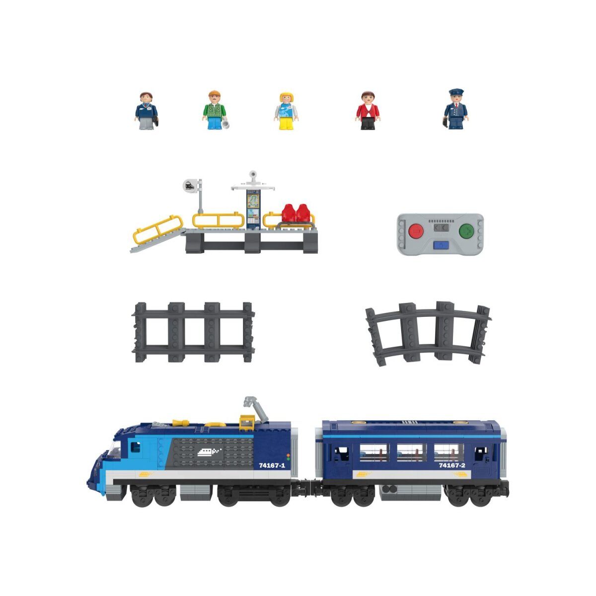LUPILU® passenger train terminal block set
