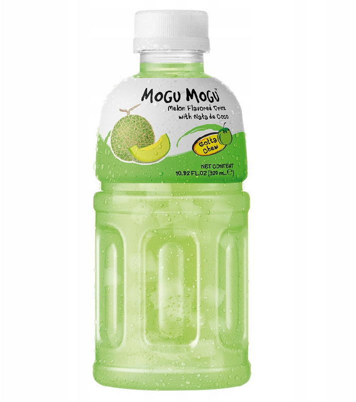 10x Thailand Litchigetränk Mogu Mogu Melon Nata de Coco 320ml