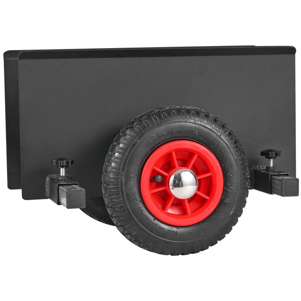 Panel Cart, 500 Pound Capacity Panel Cart, Heavy Duty Drywall Cart with 8" Pneumatic Wheels, Panel Cart with Adjustable Clamp for Drywall Panels, Material Handling