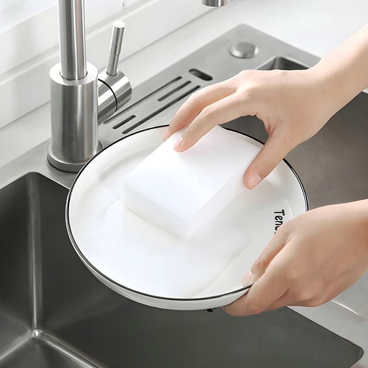 100x MAGIC Cleaner Sponge removes dirt universal household cleaner