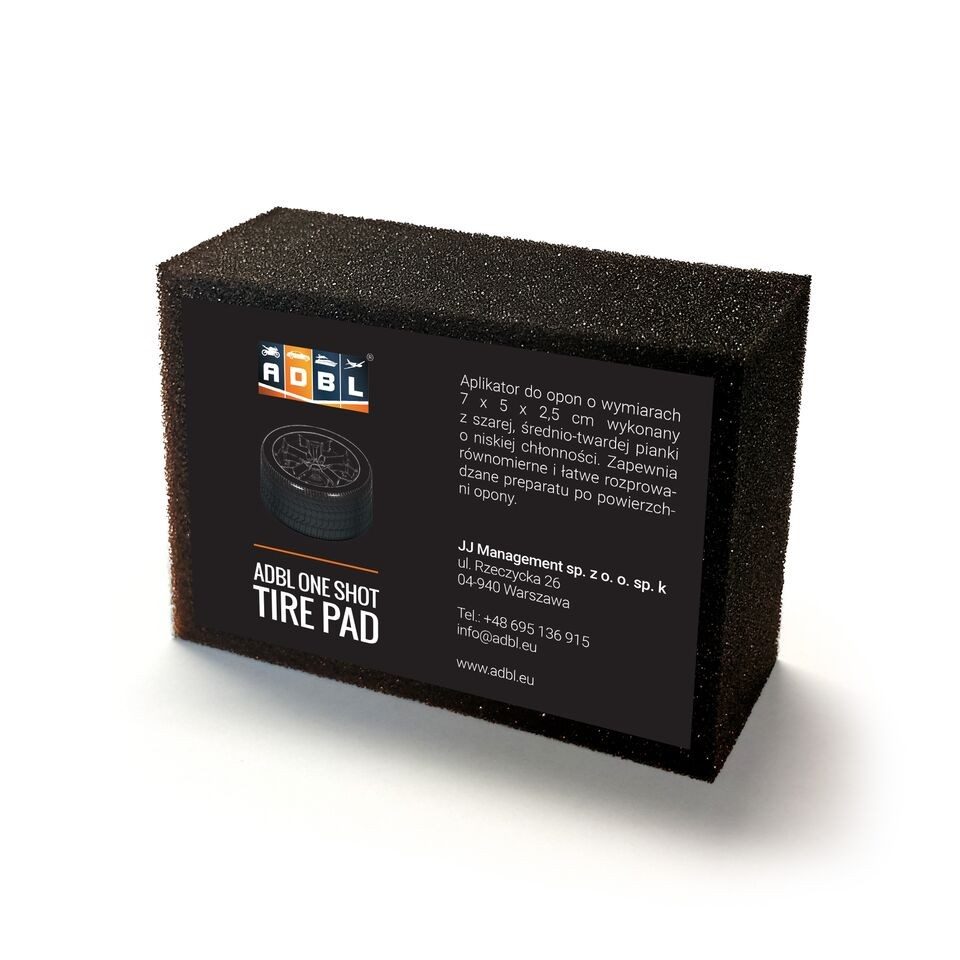 ADBL One Shot Tire Pad 1 Pc Tire Applicator