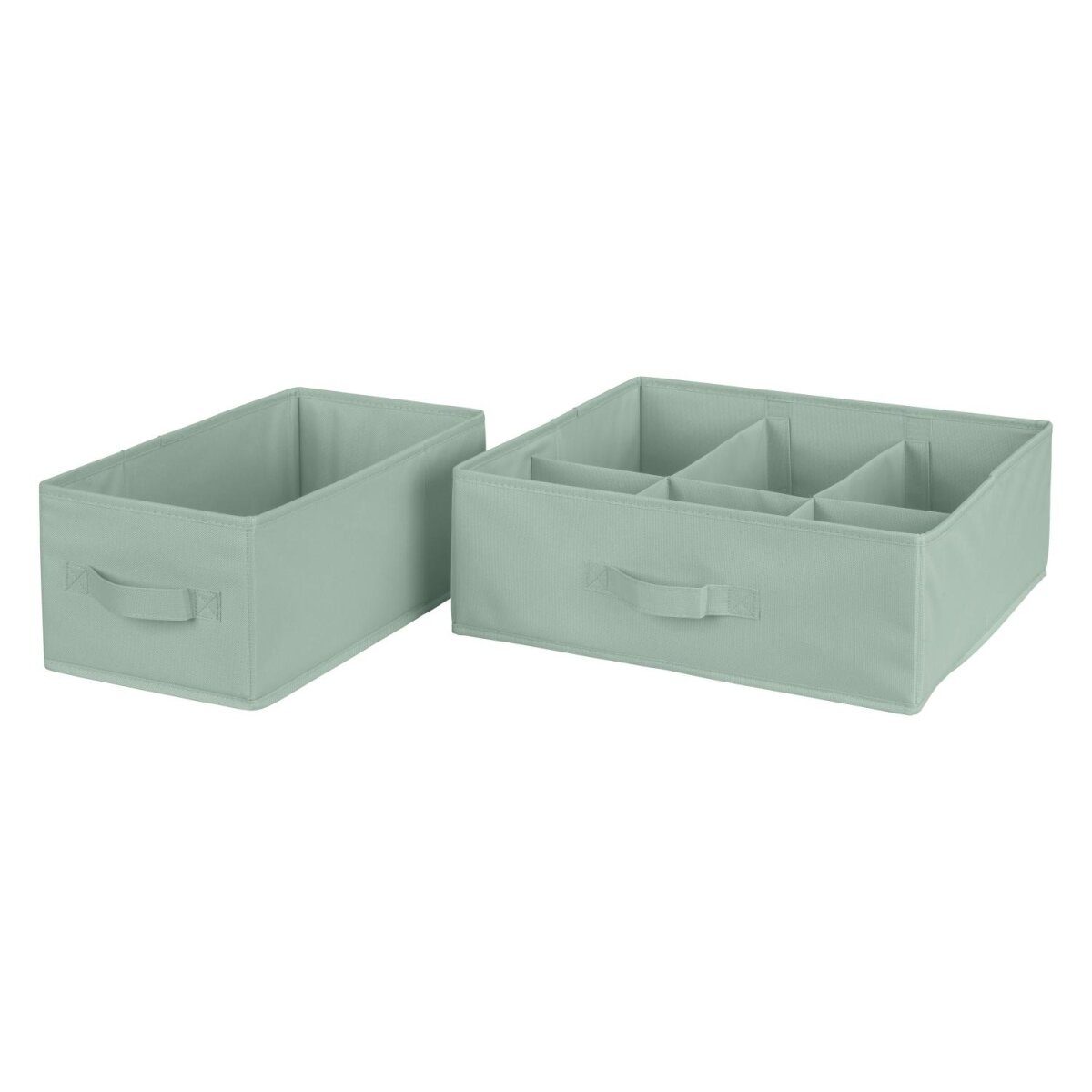 LIVARNO home Aufbewahrungsbox Schubladen-Organizer aus recyceltem Material (Schubladenaufbewahrung/Grün)