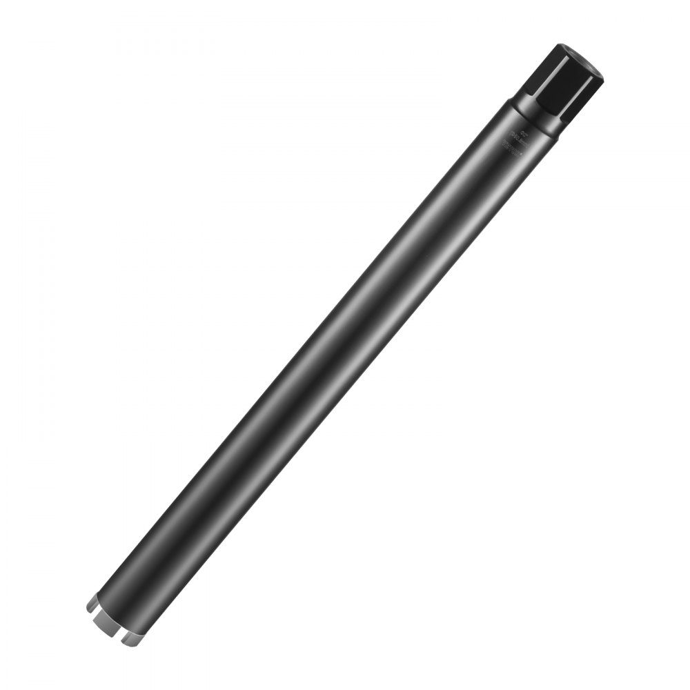 Diamantbohrer-Kernbohrer, 50,8 mm Nass-Diamant-Kernbohrer, 355 mm Bohrtiefe, Betonkernbohrer mit Sägeblatt, 1-1/4 Zoll-7 Innengewinde, Laserschweißen, Diamant-Nassbohrer für Betonziegel