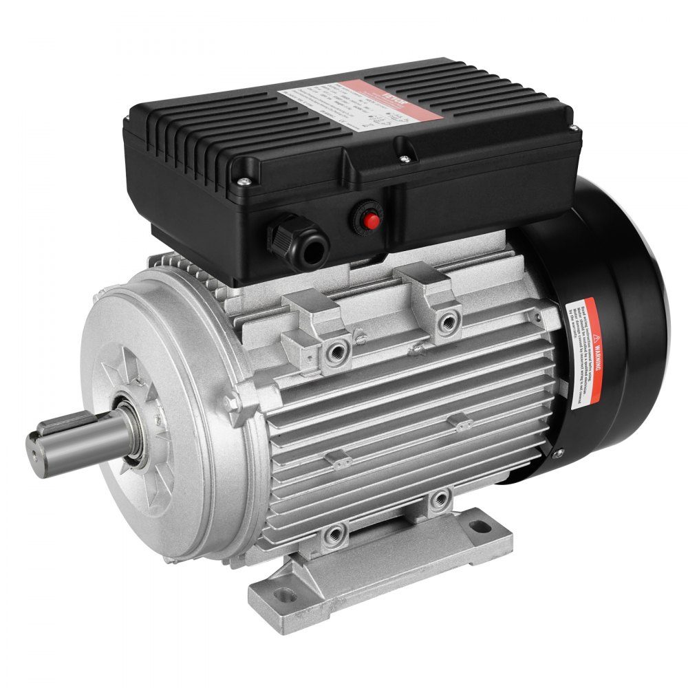 2,2 kW Elektromotor, 2800 U/min, AC 220–240 V, 13,8 A, 90 l, B3-Rahmen, Luftkompressormotor, einphasig, 24 mm Keilwelle, Rechts-/Linksdrehung, für landwirtschaftliche Maschinen und allgemeine Geräte