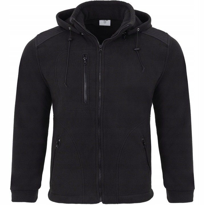 Premium-Fleece-Arbeitsjacke mit Kapuze – FÜR RAUHE BEDINGUNGEN!
