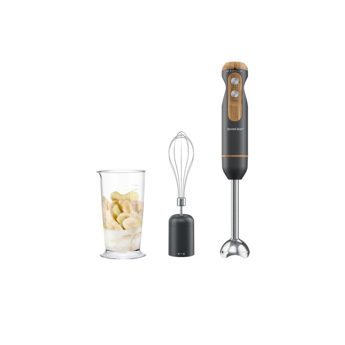 SILVERCREST® KITCHEN TOOLS hand blender set “SSSH 600 B1 / SOSSH 600 B1”, 3-in-1