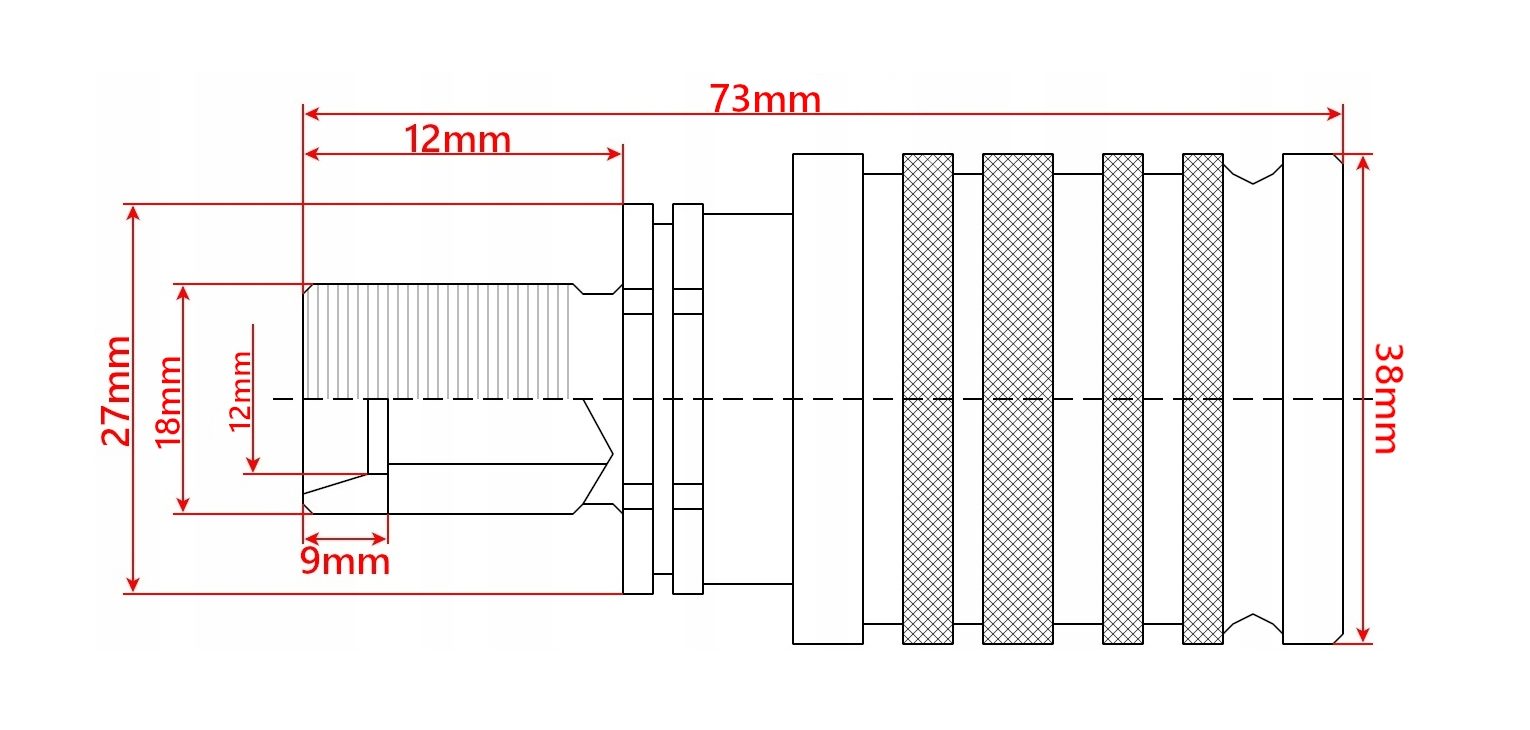 3x hydraulische Schnellkupplung Steckkupplung M18x1,5