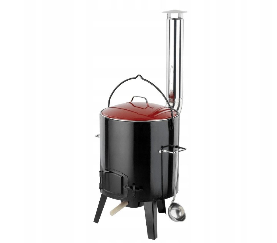 #Sale# Jagdkessel mit Kamin 14L Dutch XXXL Starter Set