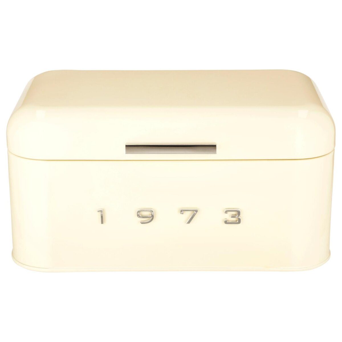 Boîte à pain SILVERCREST® »1973«, en métal peint par poudrage