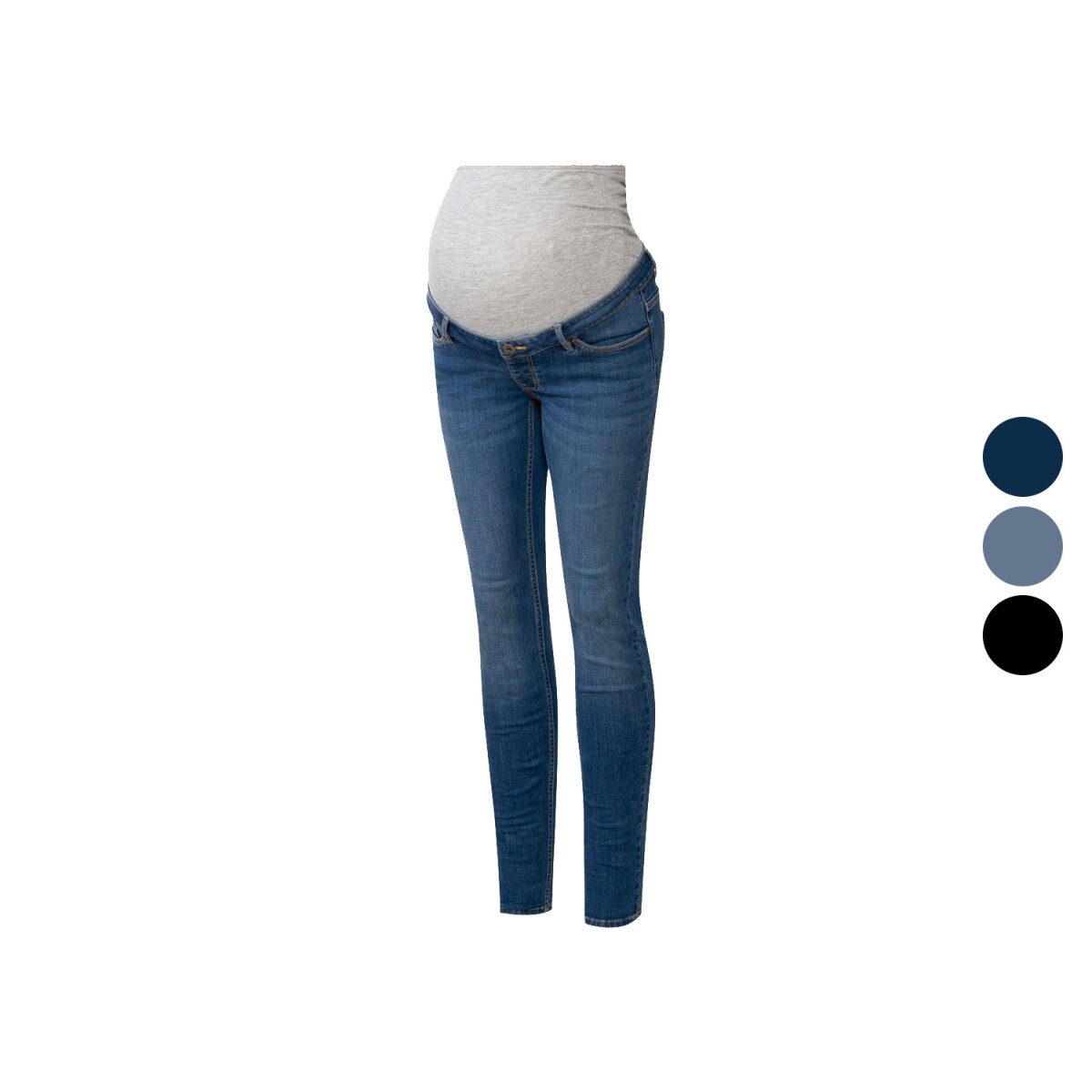 esmara® women's maternity jeans, skinny fit, high cotton content