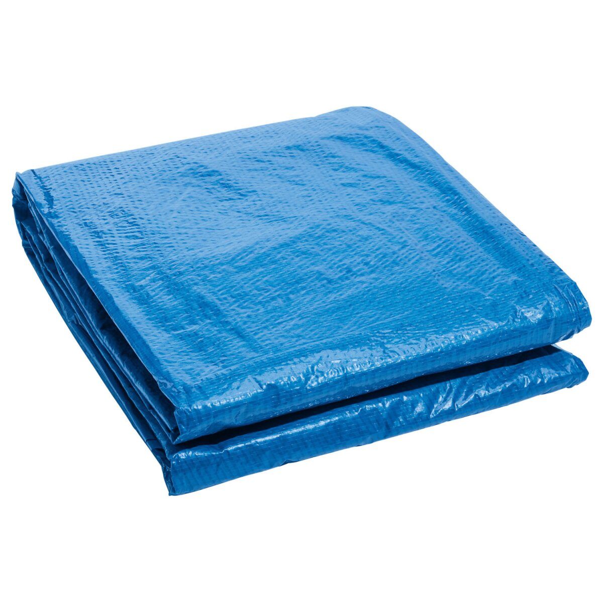 CRIVIT Quick-Up-Pool-Set, Ø 450 x H 122 cm, Komplettset mit Filterpumpe, Leiter, Planen