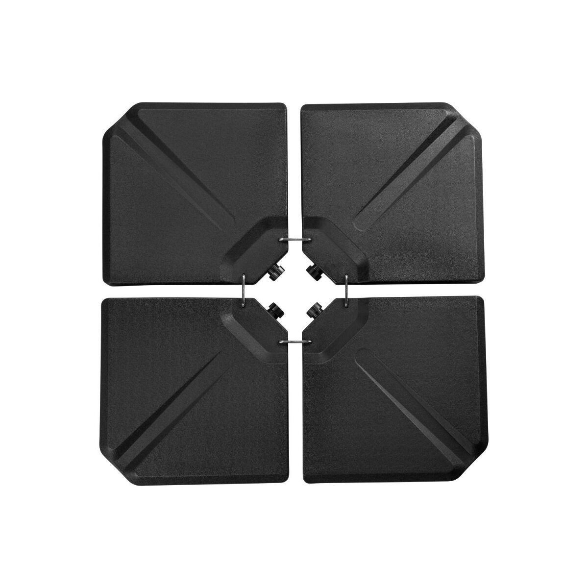 LIVARNO® halterschijven voor paraplustandaard, 4 stuks
